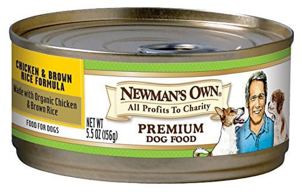 Newman's canned sales dog food