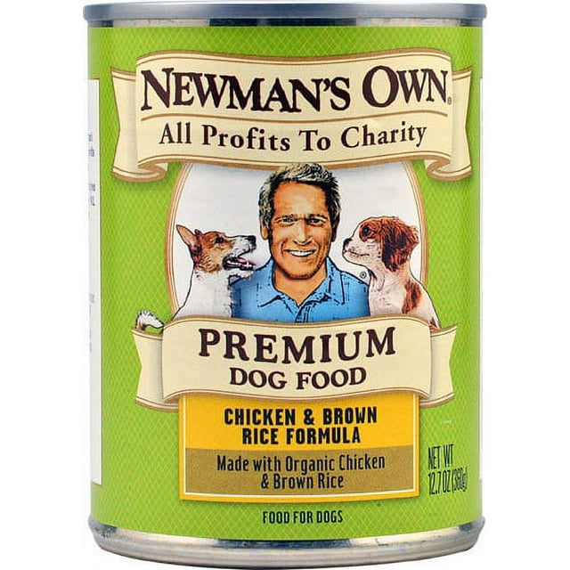 Newman's Own Chicken & Rice Dog Food Can (12x12.7 Oz) main image 0