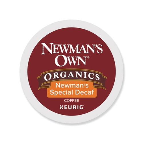 Newman's Own Organics Decaf Special Blend KCup Coffee Pods, Medium