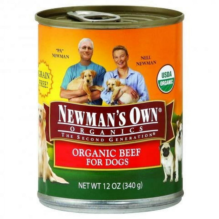 Newman s Own Organics Grain Free Beef Formula Wet Dog Food 12 oz