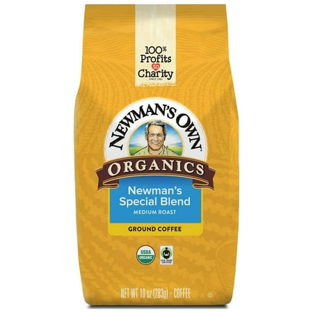 Newman's Own Organics Newman's Special Blend, Medium Roast, Ground Coffee, 10 oz
