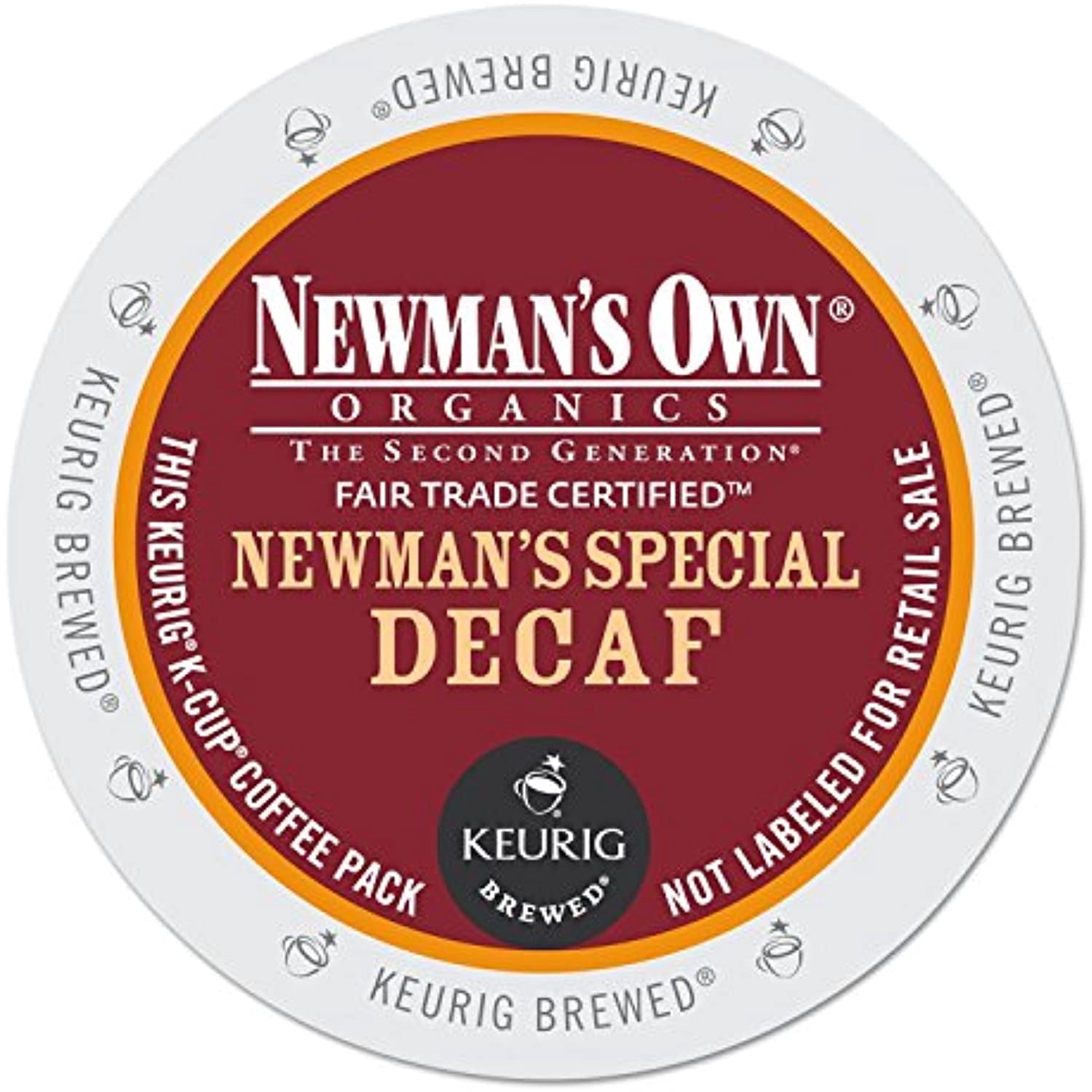 Newmans Own Organics Newmans Special Decaf Keurig Single-Serve K-Cup Pods, Medium Roast Coffee, 24 Count