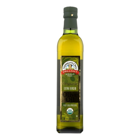 Newman's Own Organics Organic Olive Oil - Case of 6 - 16.9 Fl oz.