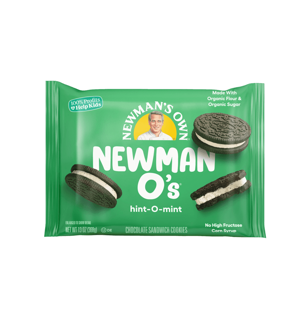Newman's Own Hint-O-Mint Newman O's Sandwich Cookies - 6 pack