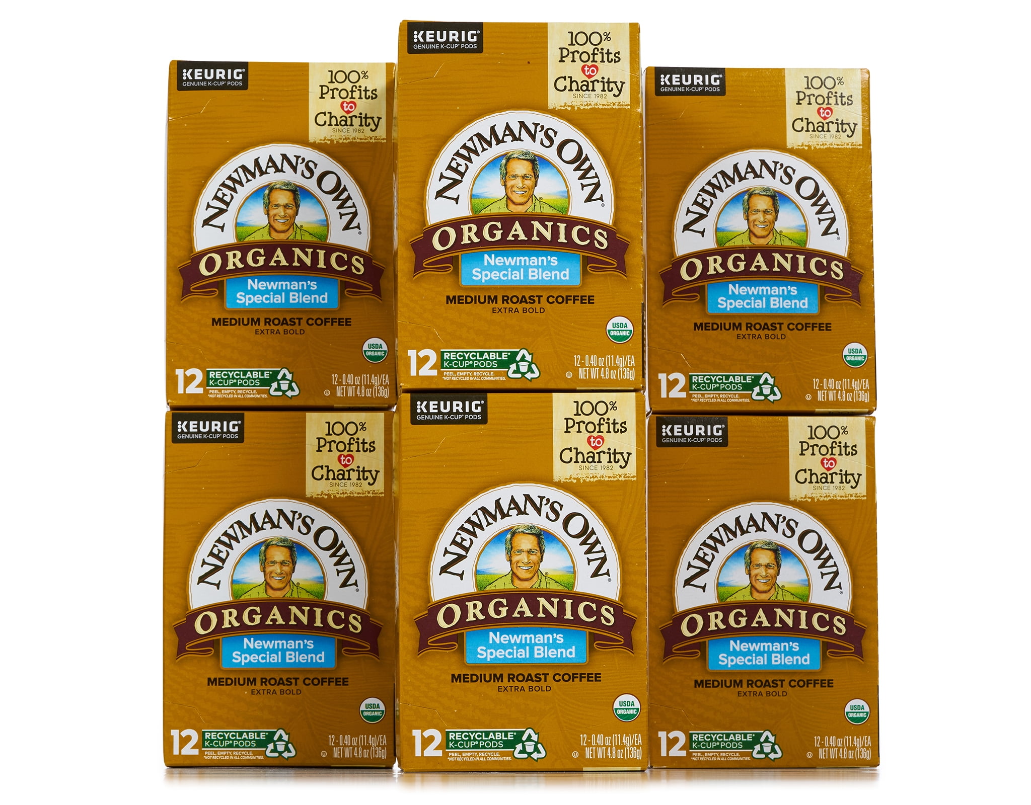 Newman s Own Special Extra Bold Blend Coffee Single Serve K Cups Medium Roast 100 Count Packaging May Vary