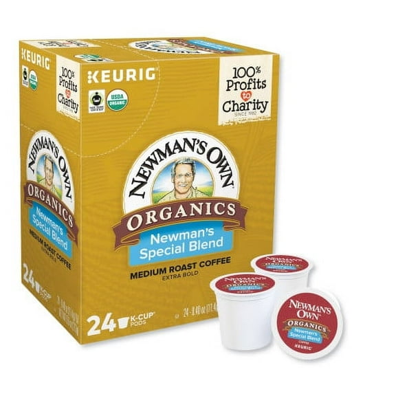 Newman's Own Organics Special Blend Coffee K-Cups, 24/Box, Each