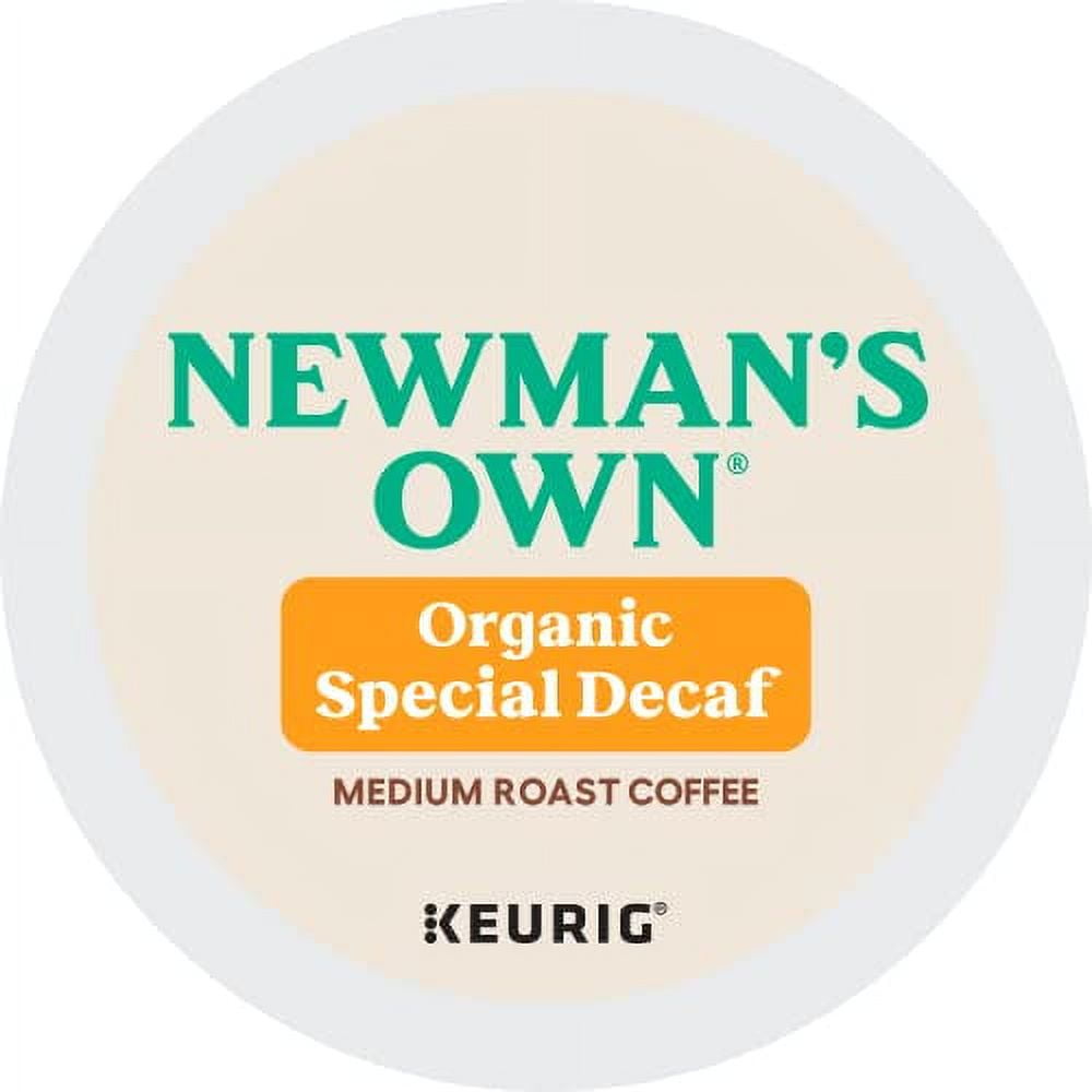 Newman's Own Organics Special Blend Decaf, SingleServe Keurig KCup