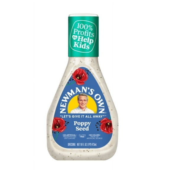 Newman's Own Poppy Seed Dressing 16 fl oz (Pack Of 2)