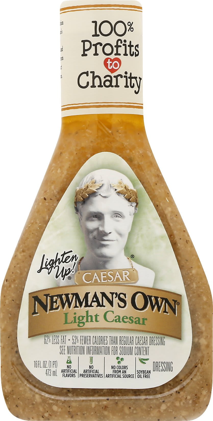 Newman's Own Salad Dressing, Caesar, 16oz bottle
