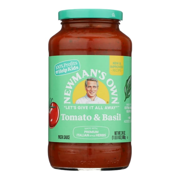 Newman's Own Sauce Tomato Basil 24 oz (Pack Of 8)