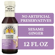 Newman's Own Sesame Ginger Dressing 12oz