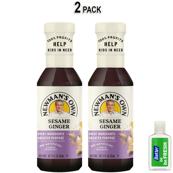 Newman's Own Sesame Ginger Dressing 12 fl oz