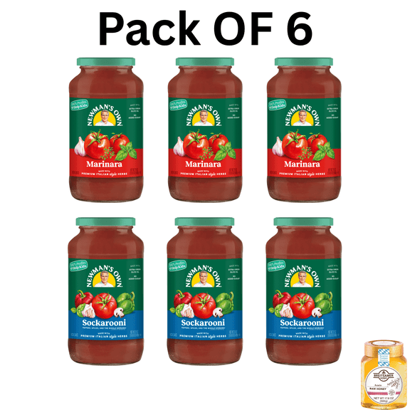 Newman's Own Sockarooni Pasta Sauce 24 oz Jar