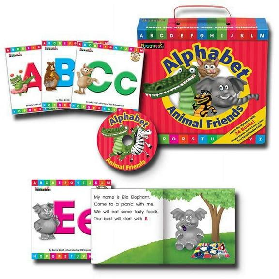 Newmark Learning  Alphabet Animal Friends Early Readers Boxed Set