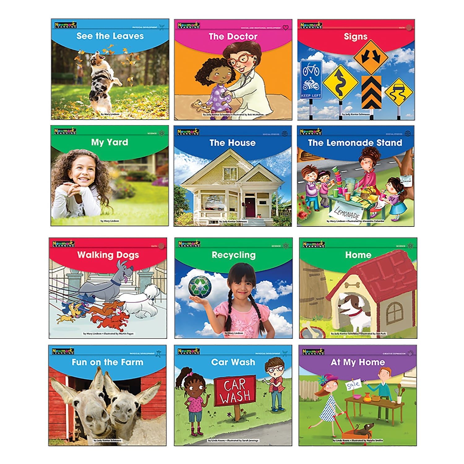 Newmark Learning Early Rising Readers My Neighborhood Theme Set 12 ...