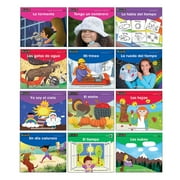 Newmark Learning Early Rising Readers Weather Theme Set Spanish 12 Books NL-6212