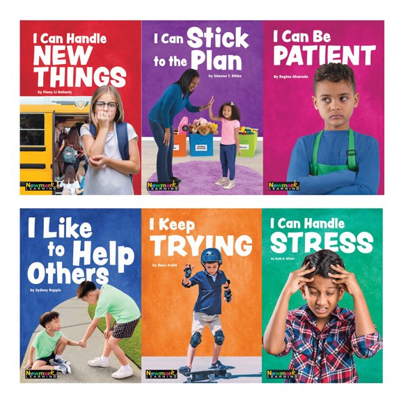Newmark Learning MySELF Readers: I Can Manage Myself and Set Goals, Small Book 6pack, English