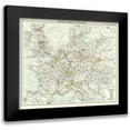 thumbnail image 1 of Newnes 23x20 Black Modern Framed Museum Art Print Titled - Central Europe Industrial - Newnes 1907, 1 of 5