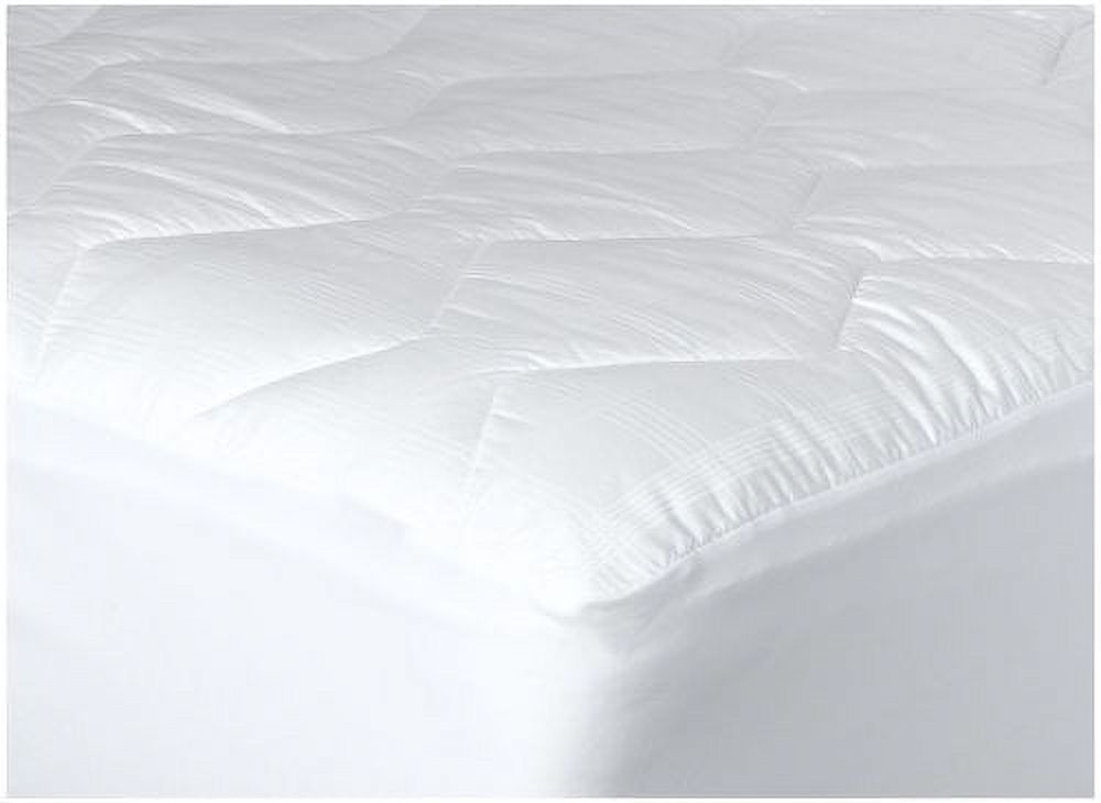 Newpoint Home 370Thread Count Mercerized Cotton Mattress Pad, Twin