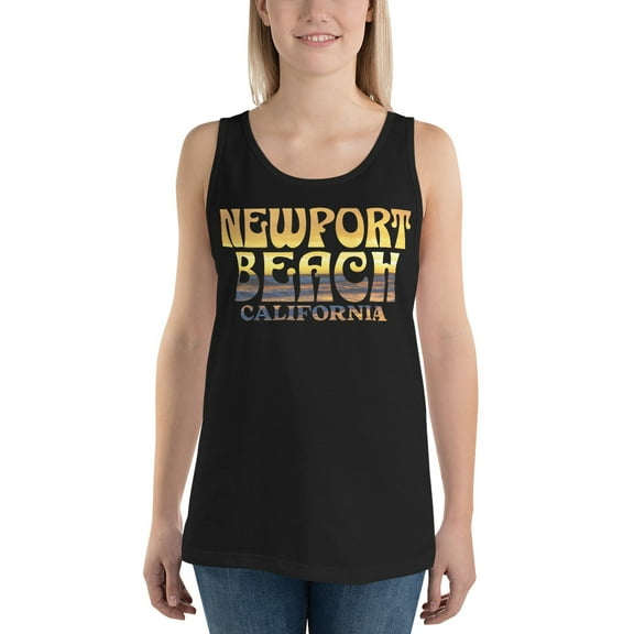 Newport Beach, Ca Tank Top Women | Spring Break Summer Vacation Tank (M)