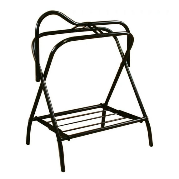 Newport Blacksmith Shop Saddle Stand Deluxe Black