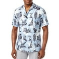 thumbnail image 1 of Newport Blue Mens On The Rock Button Up Shirt, Blue, Big & Tall, LT, 1 of 2