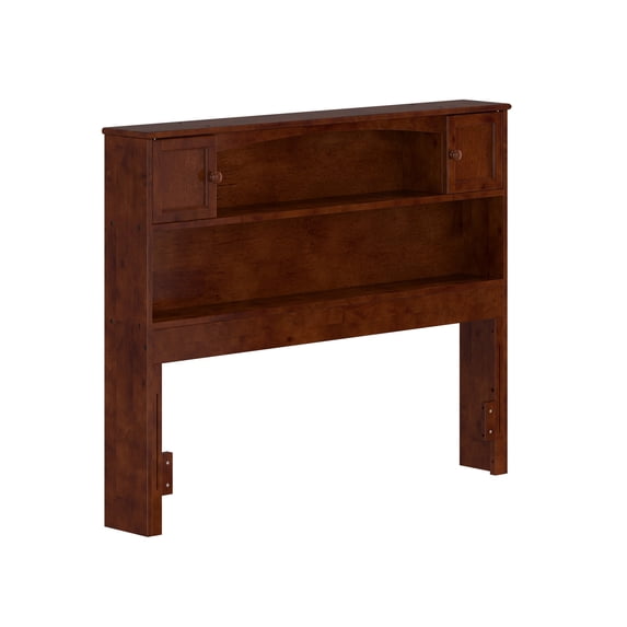 AFI Newport Full Bookcase Headboard, Walnut