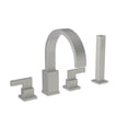 thumbnail image 1 of Newport Brass 3-8707 Blayne Deck Mounted Roman Tub Filler - Nickel, 1 of 1