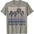 thumbnail image 1 of Newport California Beach Summer Vacation Vintage T-Shirt Unisex S-5XL Hot Trending Shirt, Vintage Birthday Gift, 1 of 3