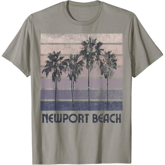 Newport California Beach Summer Vacation Vintage T-Shirt Unisex S-5XL Hot Trending Shirt, Vintage Birthday Gift