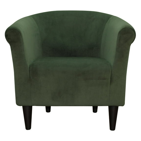 Newport Club Chair - Microfiber Forrest Green
