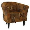 thumbnail image 1 of Newport Club Chair - Safari Patchwork Print, 1 of 6