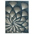 thumbnail image 1 of Newport Collection - Blue, Gray Geometric Modern Area Rug, 1 of 5