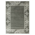 thumbnail image 1 of Newport Collection - Gray Abstract Bordered / Border Area Rug, 1 of 5