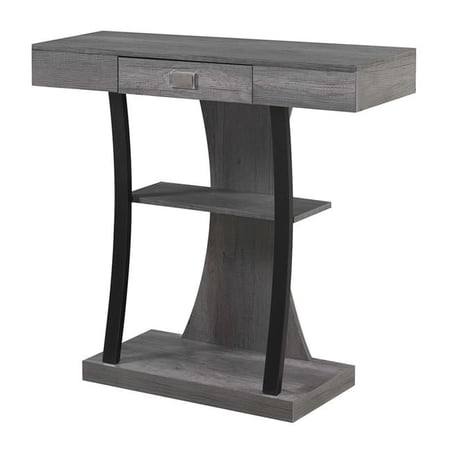Newport Harri Console Table, Gray - 36 x 12 x 34 in.