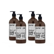 Newport Home Hand Soap set of 4 22oz bottles
