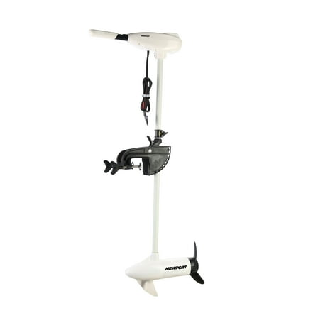 Newport L-Series 62lb Thrust Transom Mounted Saltwater Electric Trolling Motor w/ LED Battery Indicator (40" Shaft)