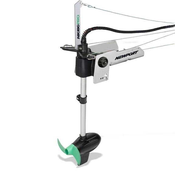 Newport NK180PRO Electric Kayak Motor - 1.8 HP Equivalent, 24V Brushless Direct Drive, Extended Range up to 100 Miles, Whisper-Quiet Precision, and Optimized Efficiency