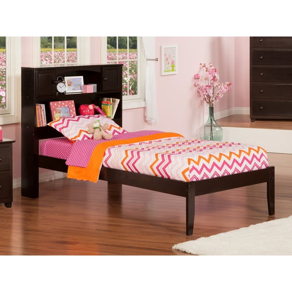 Newport Platform Bed with Open Foot Board, Multiple Sizes, Multiple Colors