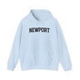 thumbnail image 1 of Newport RI Rhode Island OR Oregon Moving Hoodie, Gifts, Hooded Sweatshirt, 1 of 4