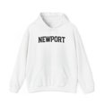 thumbnail image 1 of Newport RI Rhode Island OR Oregon Moving Hoodie, Gifts, Hooded Sweatshirt, 1 of 4