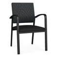 thumbnail image 1 of Newport Reception Waiting 18.5" Guest Chair / Black Steel / Dark Gray / Black, 1 of 5