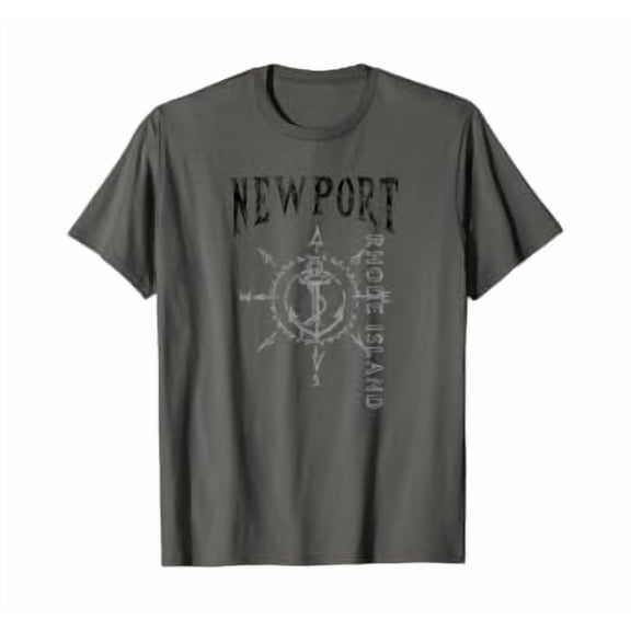 Newport Rhode Island Souvenir, Ri Compass Rose, Sailing Gift T-Shirt All Size S-5XL