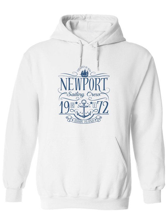 Newport Sailing Crew Hoodie Men -Image by Shutterstock, Male Small