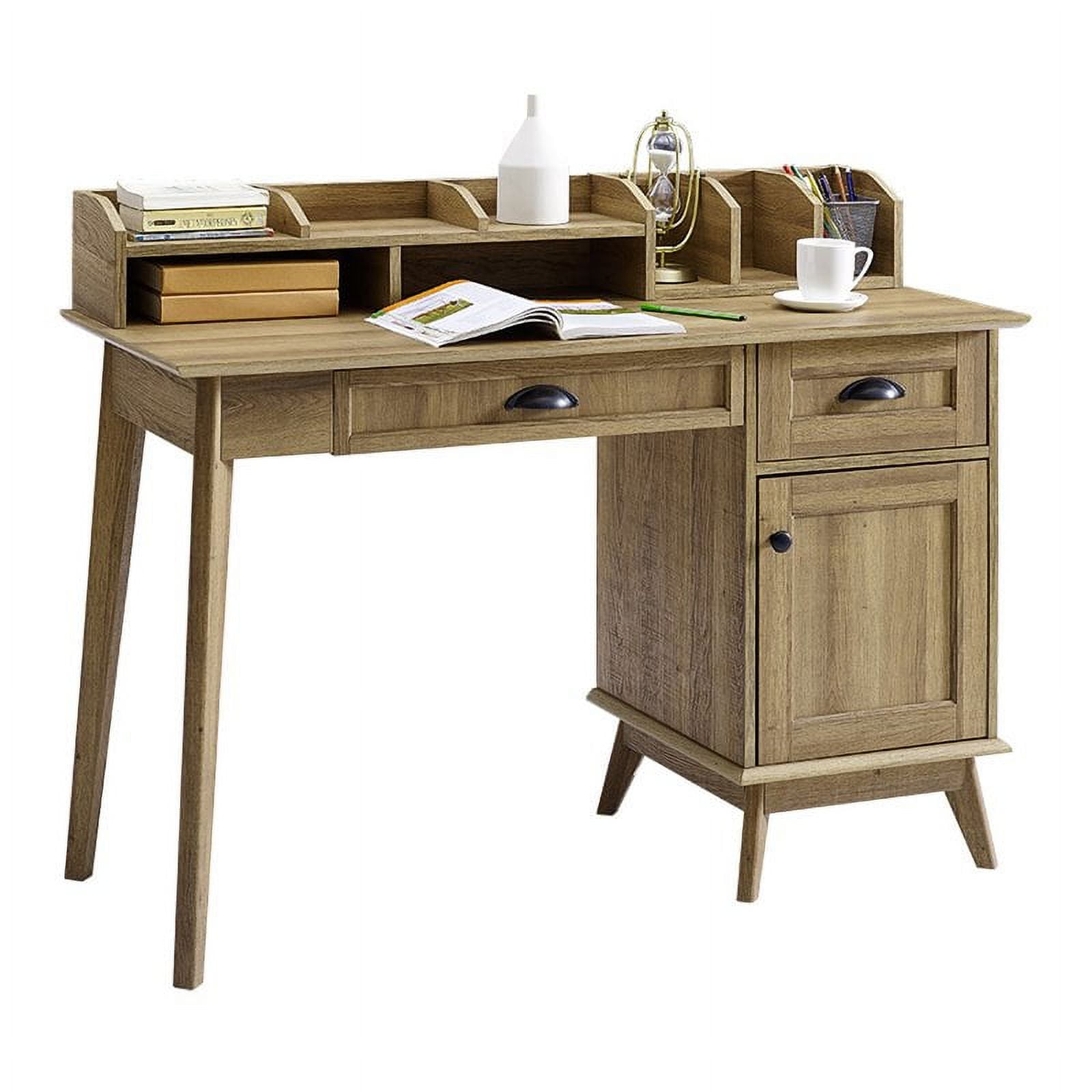 Newport desk store with hutch