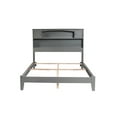 thumbnail image 1 of Newport Traditional Bed in Grey, Multiple Sizes, 1 of 7