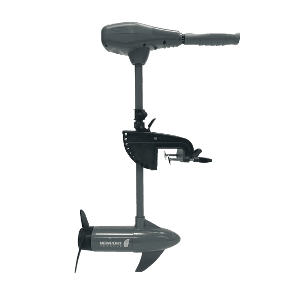 Newport Kayak Series Saltwater One Hand Steer 24" Shaft 36 lb Thrust Transom Mounted Trolling Motor