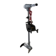 محرك ترول مثبت على رافدة من سلسلة Newport Kayak Saltwater بيد واحدة، 24 عمودًا، 36 رطلاً
