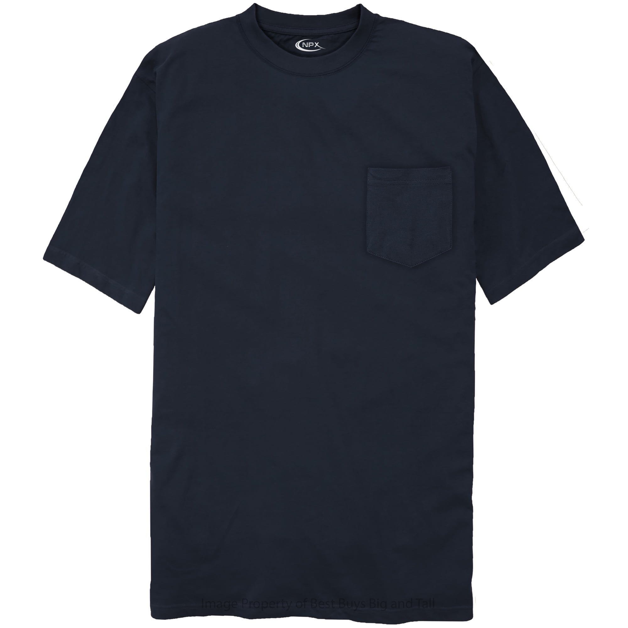 NewportXL Big & Tall Men’s Cotton Pocket T-Shirt Short Sleeve 3XL to ...