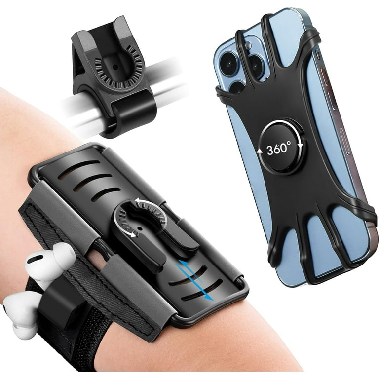 Newppon Running Armband Bike Phone Holder Detachable &360
